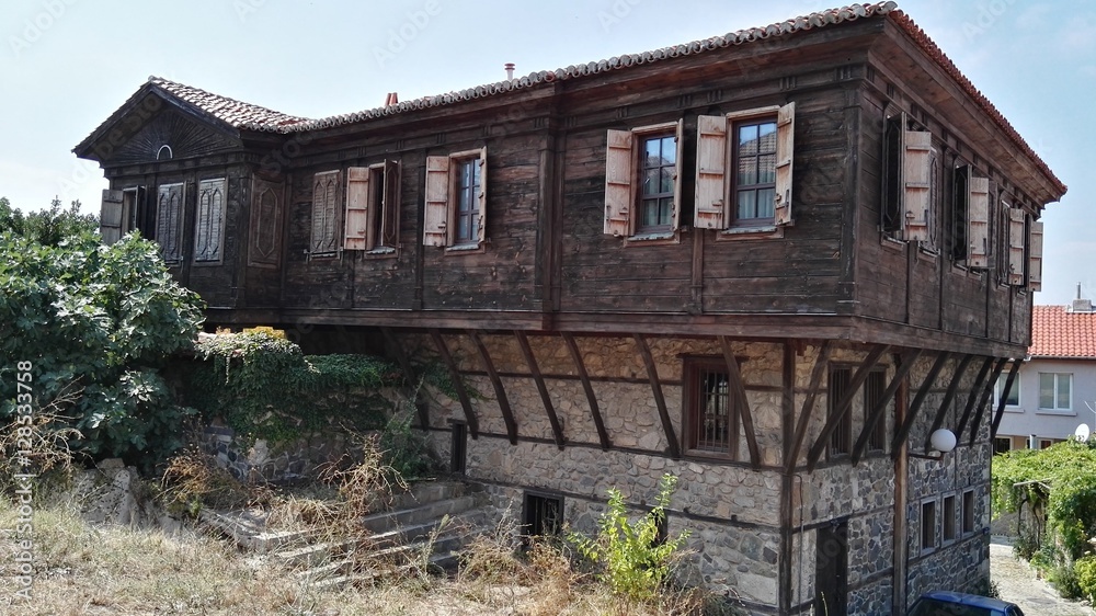 Obraz premium Old house in Sozopol