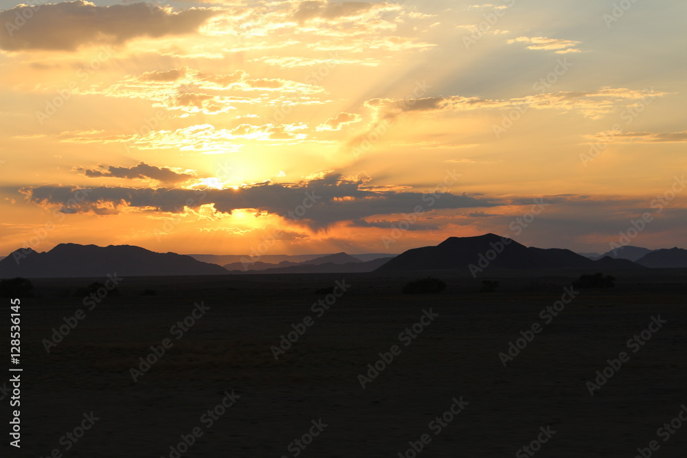 Obraz premium Sunrise Namib