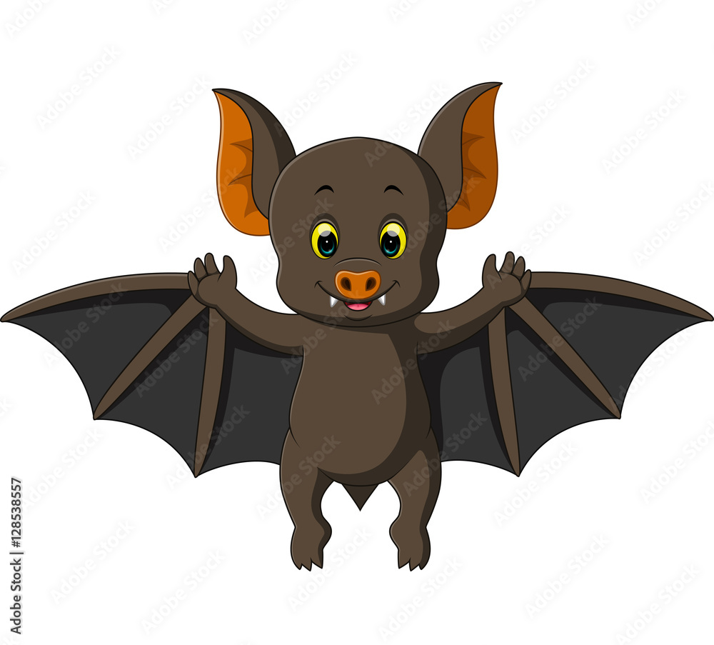 Bat cartoon 
