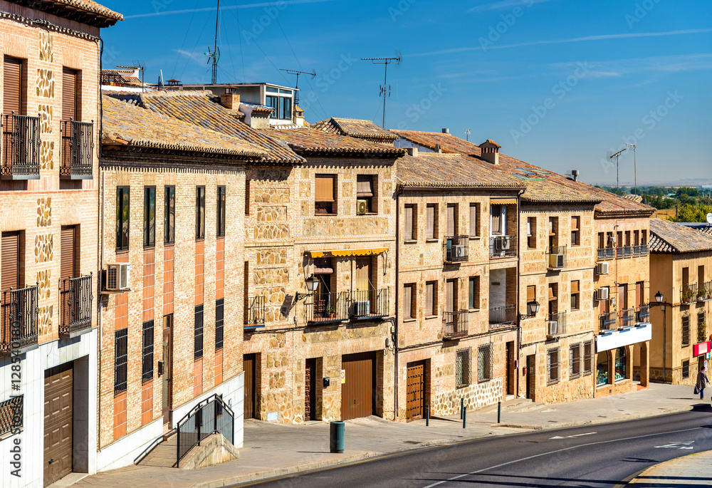 Traditional buildings in Toledo - Spain