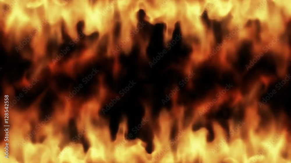 Abstract flames appearing Abstract flames appearing