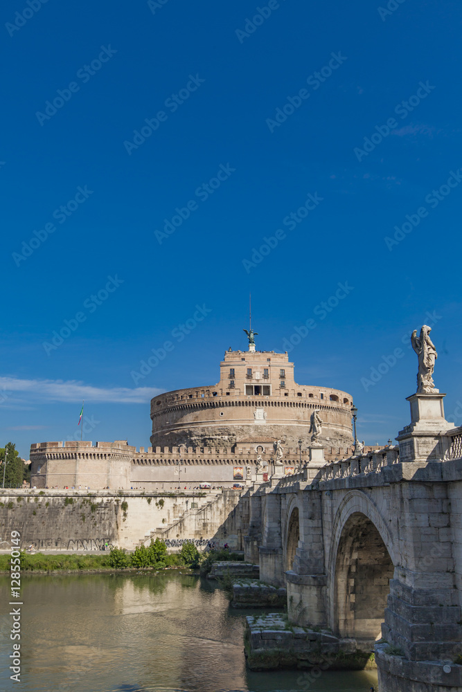 Sant Angelo Bridge in Rome