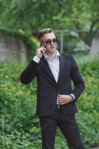 businessman on walk