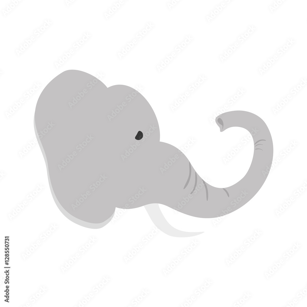 isolated elephant cartoon icon vector illustration graphic design isolated elephant cartoon icon vector illustration graphic design