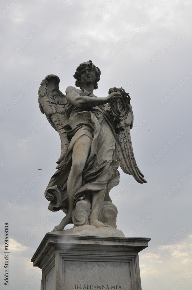 Statue, Bridge of Angels. Rome