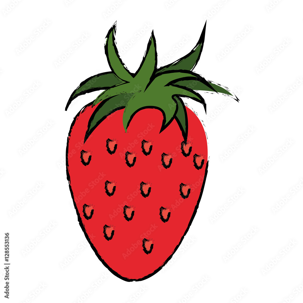 strawberry healthy fruit nature drawing vector illustration eps 10 strawberry healthy fruit nature drawing vector illustration eps 10
