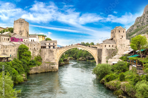 The Old Bridge in Mostar photo