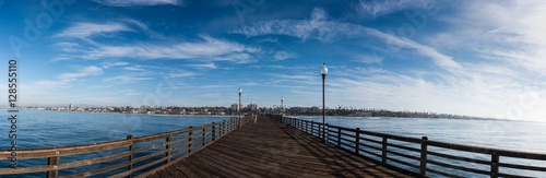 Foto A Panoramic View of Oceanside in the Morning