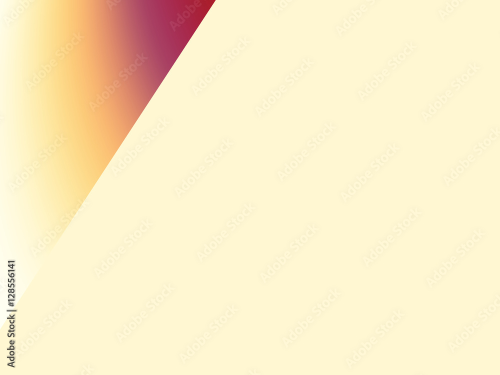 Vanilla pale yellow and red orange sharply divided gradient fractal  background. Text space. For templates, layouts, presentations, leaflets,  pamphlets, brochures, web design, PC or phone background. Stock  Illustration | Adobe Stock