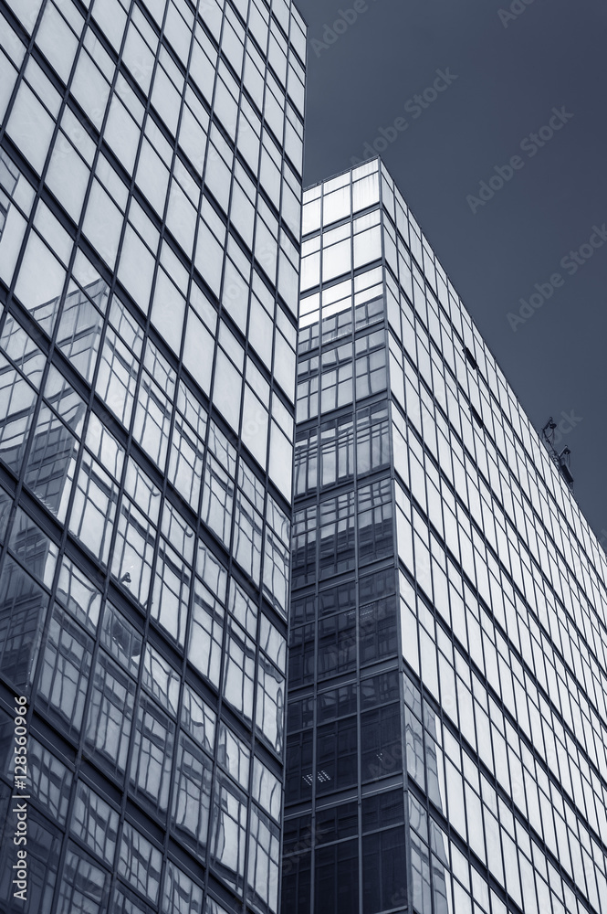 exterior of modern office building