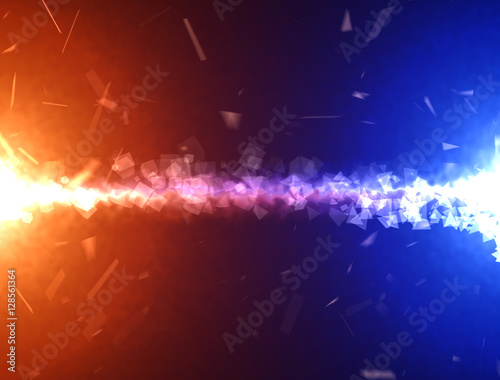 Abstract Glowing Background