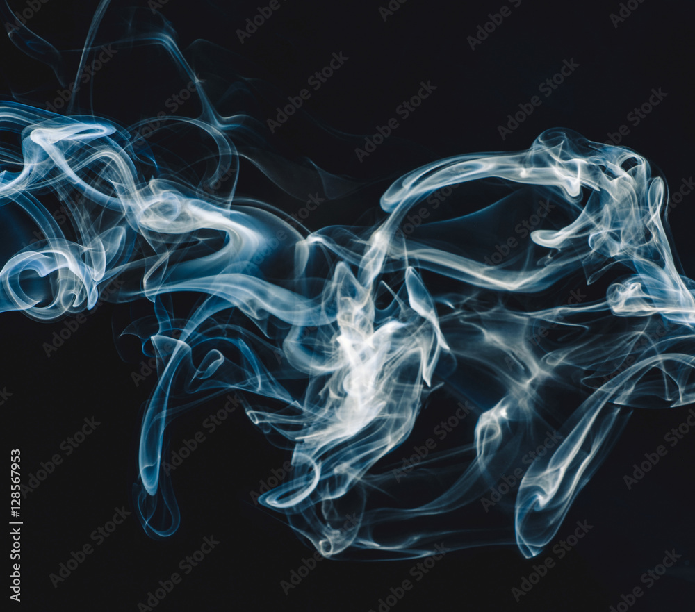 Fototapeta premium Texture closeup of smoke.