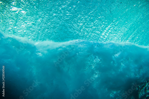 Wave underwater