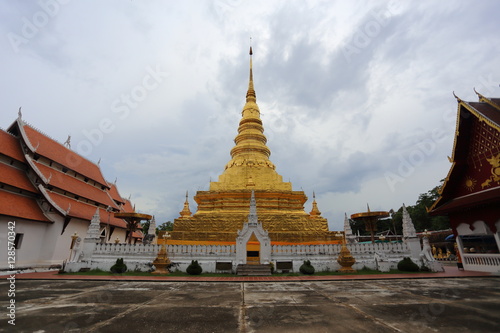Wat Phra That Chae Haeng Temple in Nan,Thailand