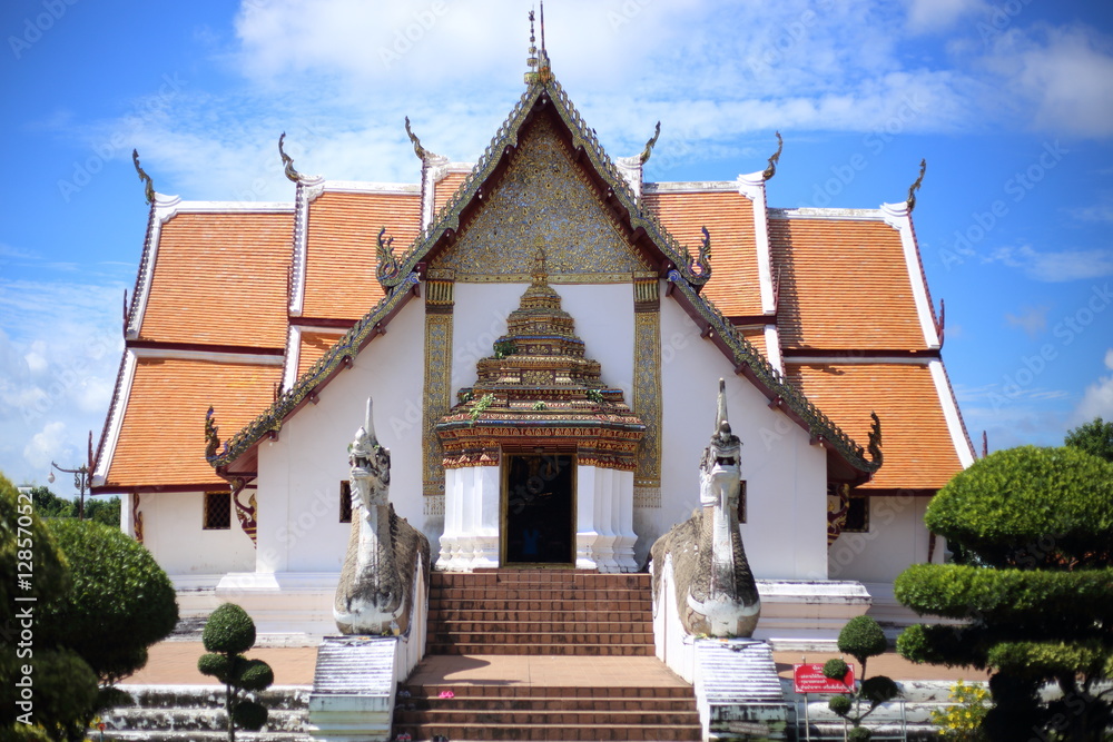 Wat Pu Min temple in Nan, Thailand