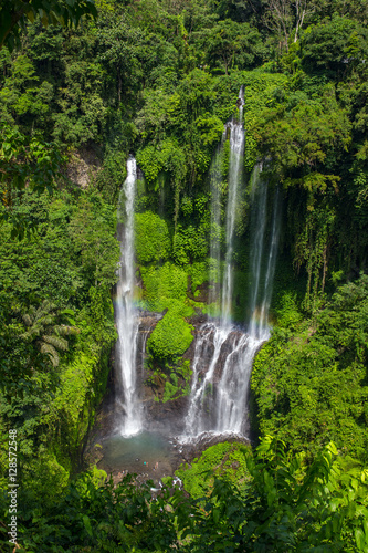 Sekumpul Waterfalls in Bali  Indonesia