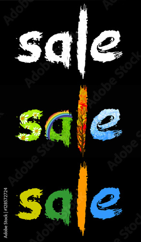 sale Spring Summer Autumn Winter