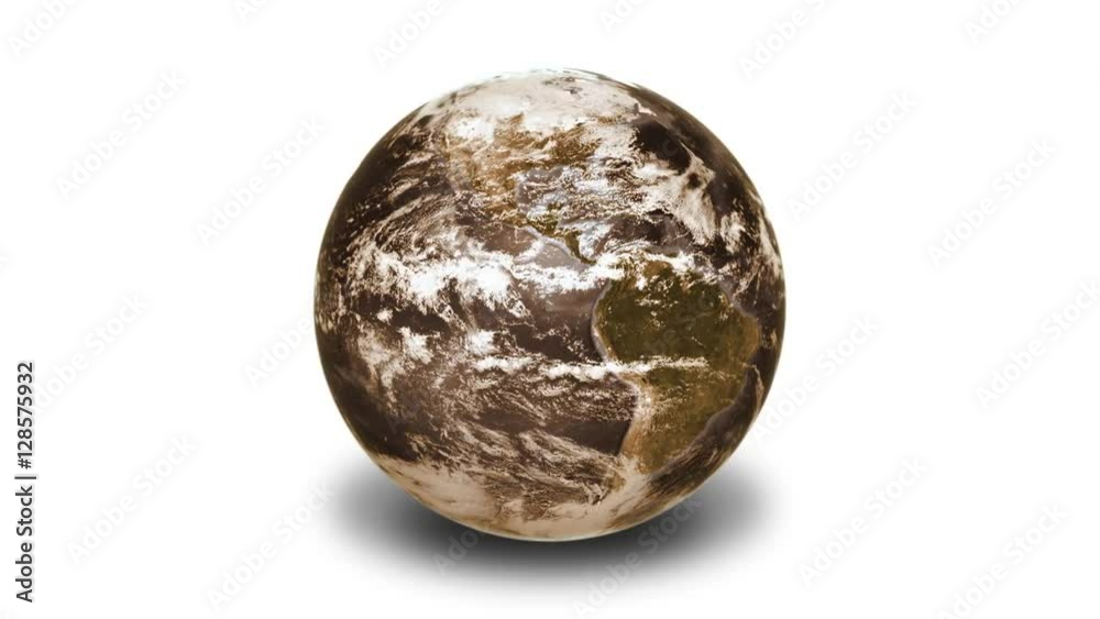 Orbiting earth slowly drying. Global warming. Orbiting earth slowly drying. Global warming.