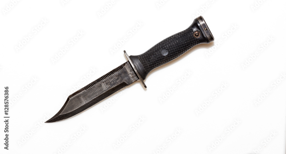 Unsheathed U. S. Navy Combat Knife Unsheathed U. S. Navy Combat Knife