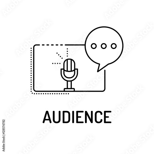 Audience Line Icon