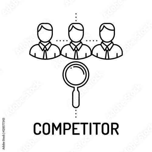 COMPETITOR Line icon