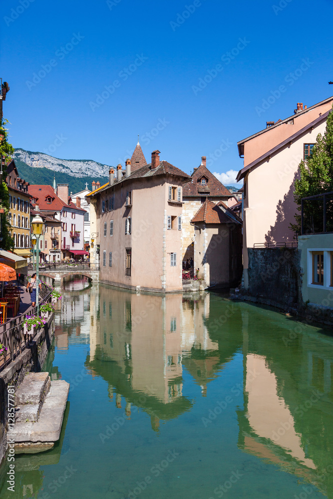 old town with canal, Annecy, France