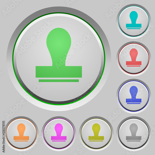 Stamp push buttons