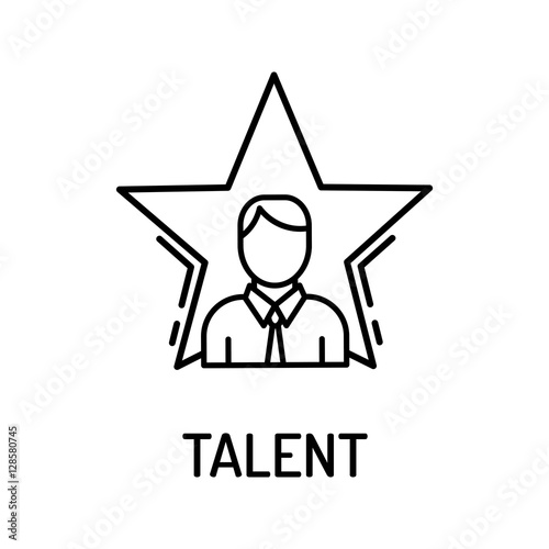 Talent Line Icon