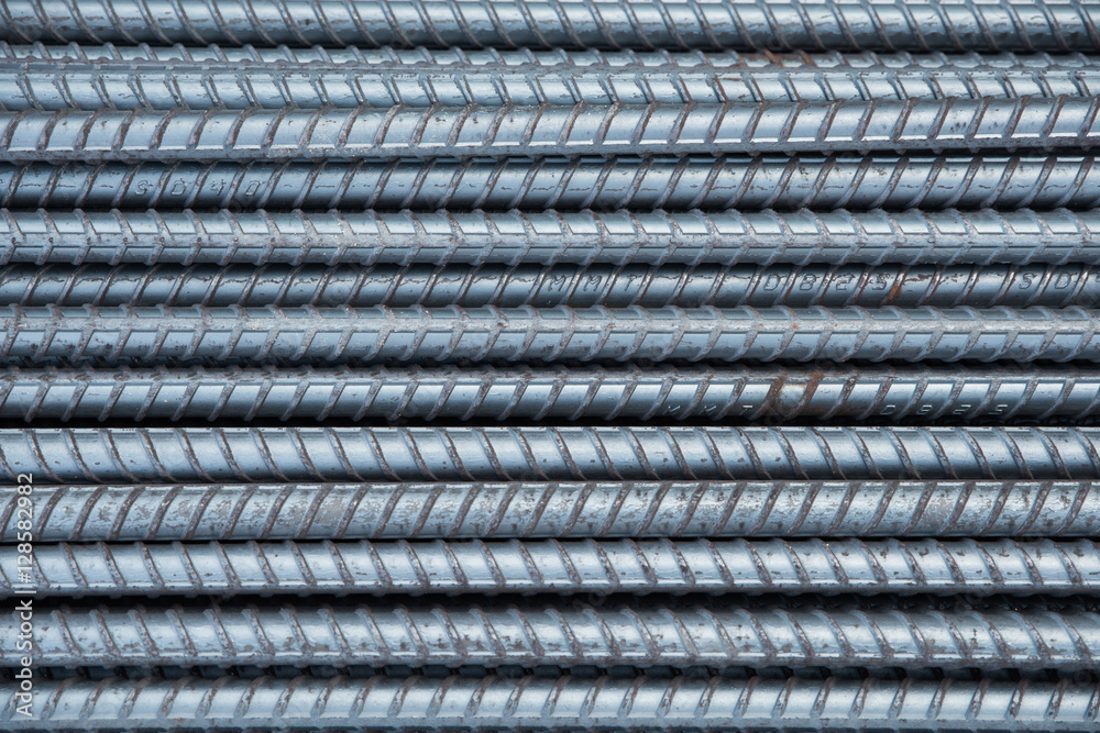 Rebar background and textured Rebar background and textured