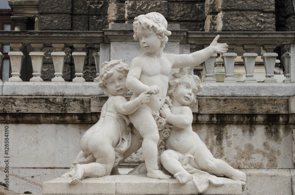 Children statue