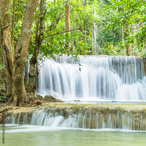 Beautiful and very nice waterfall for relaxation  Erawan s waterfall