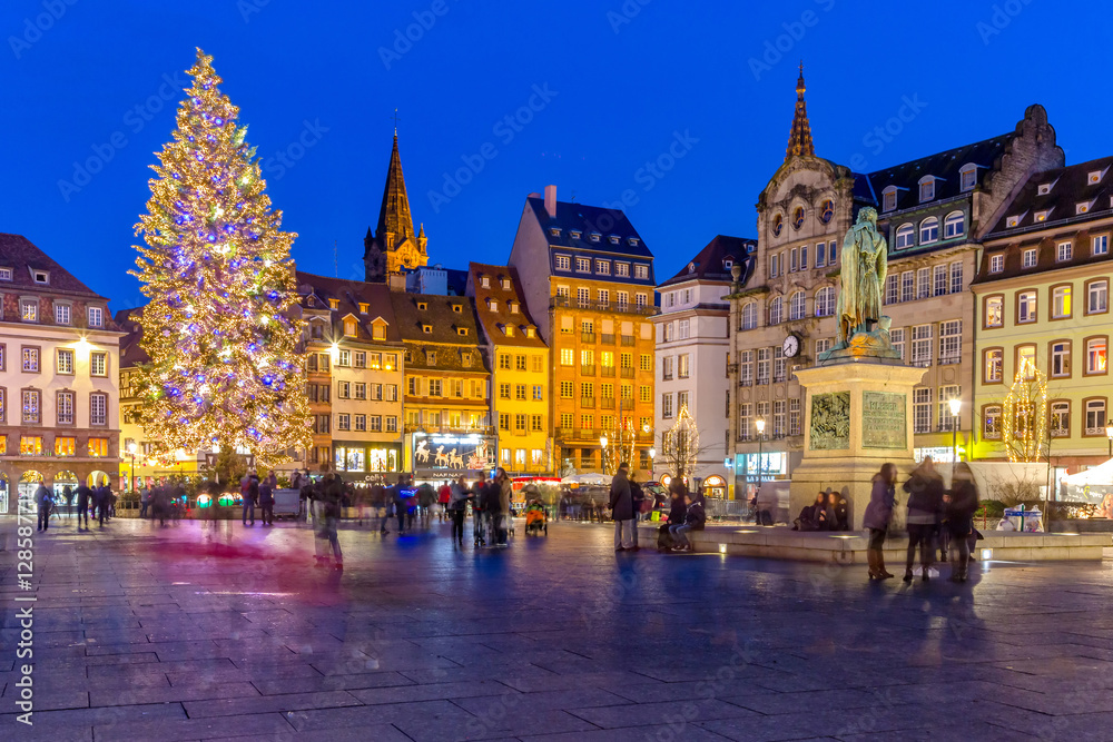 Strasboug December 2015 .Christmas decoration 