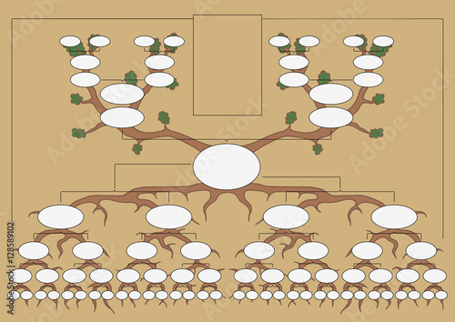 The genealogical tree