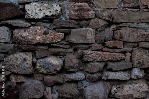 Ancient stone wall background