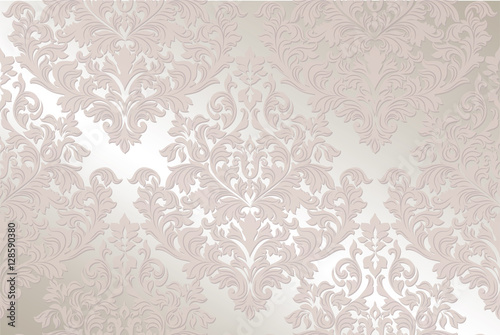 Vintage Baroque damask