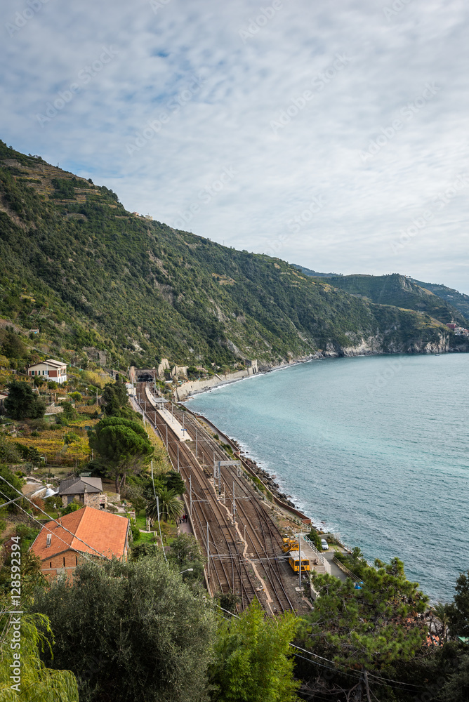 pociąg cinque terre pociąg cinque terre