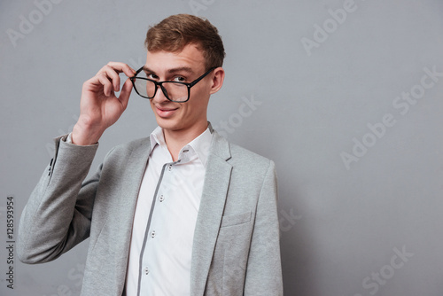 Fotografie Man in suit and glasses