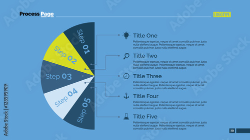 Five Sectors Diagram Slide Template