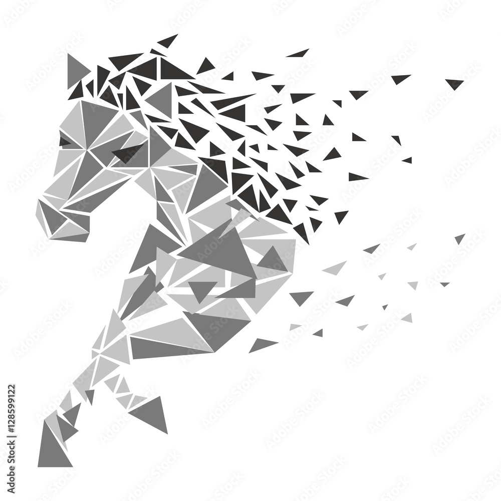 Horse particles icon Horse particles icon
