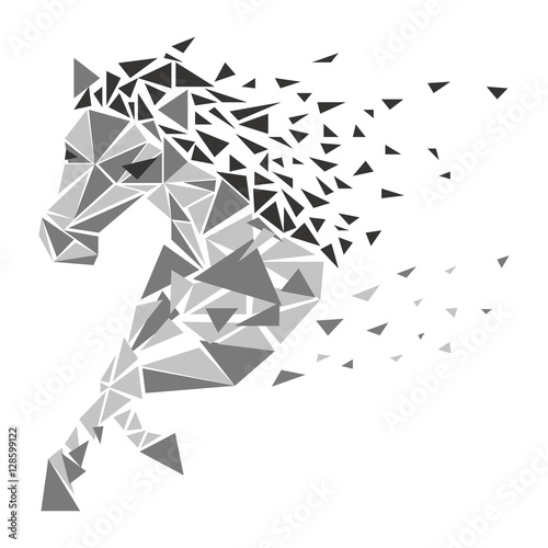 Horse particles icon
