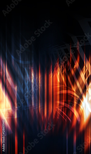 Abstract colorful digital background 3d