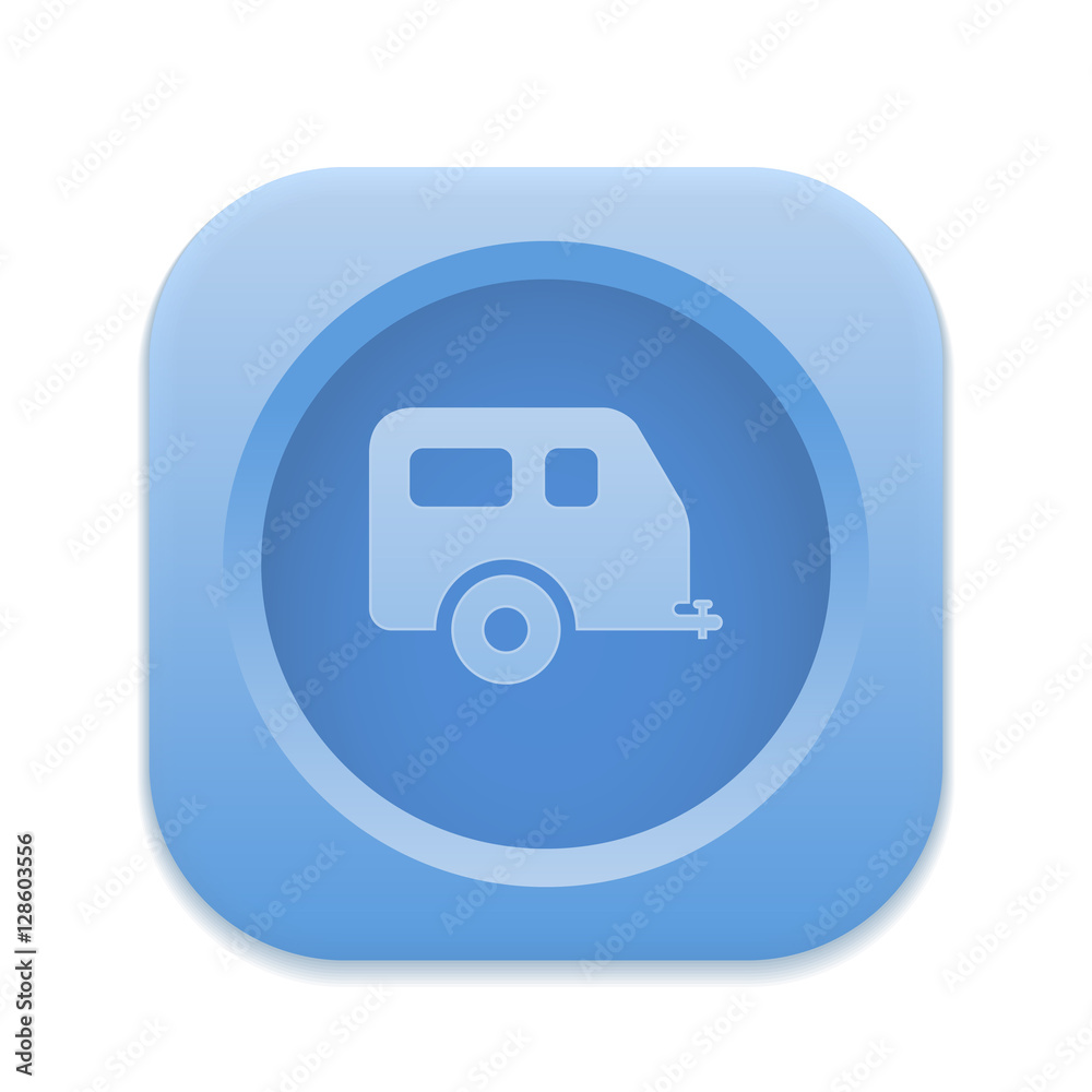 App Button - Round Square App Button - Round Square