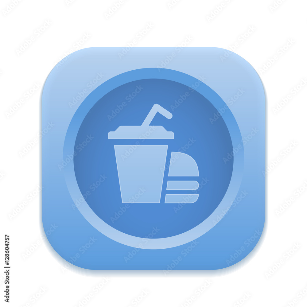 App Button - Round Square App Button - Round Square