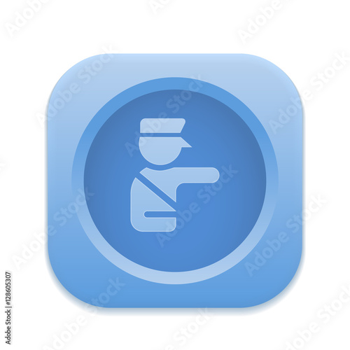      App Button - Round Square 