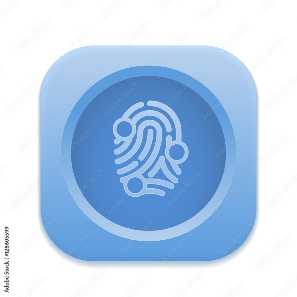 App Button - Round Square App Button - Round Square