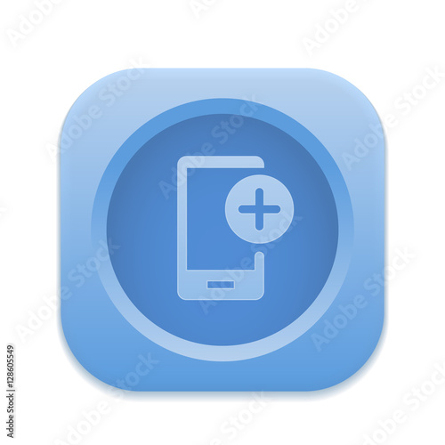  App Button - Round Square 