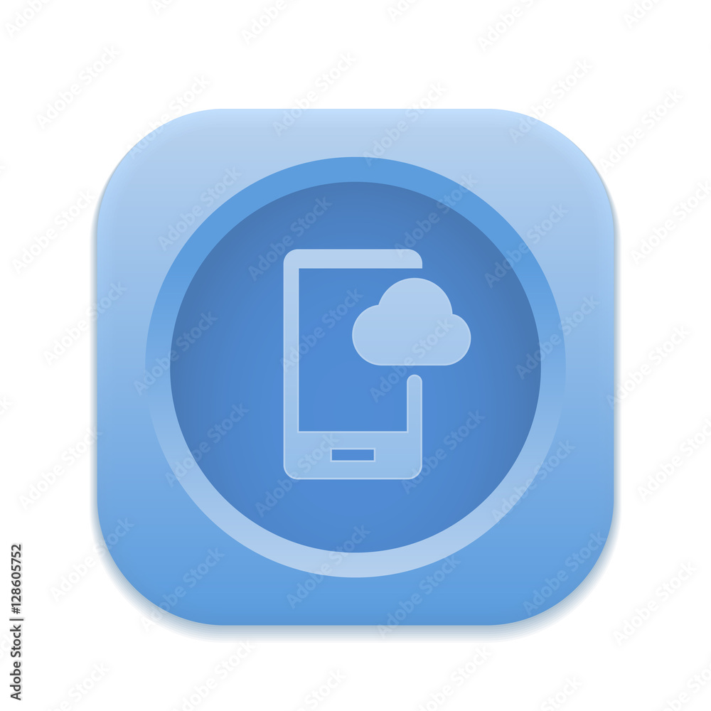 App Button - Round Square App Button - Round Square