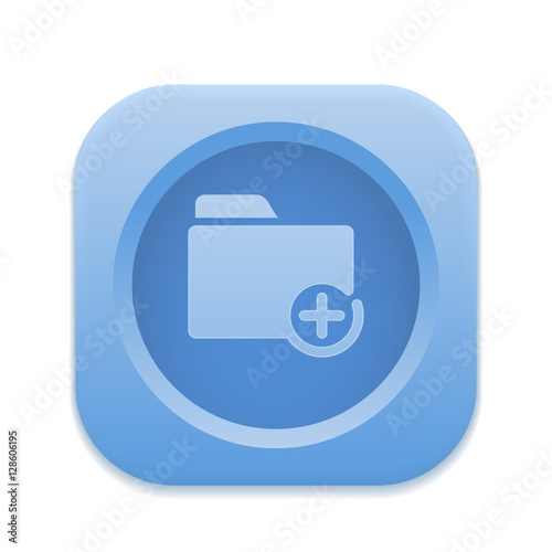      App Button - Round Square 