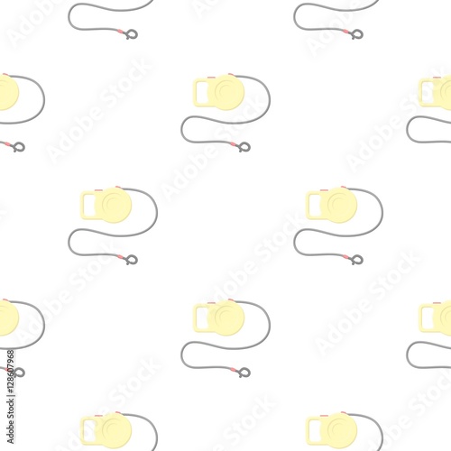Litter box icon in pattern style isolated on white background. Cat symbol stock vector illustration.