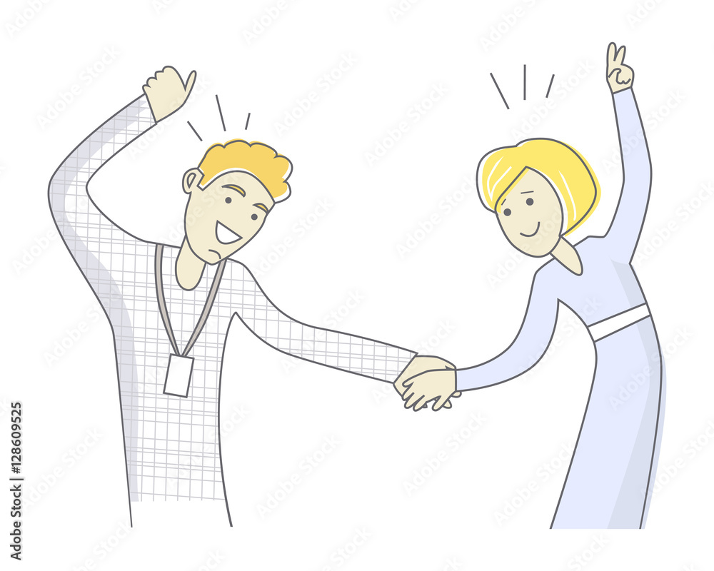 Young Couple Dancing